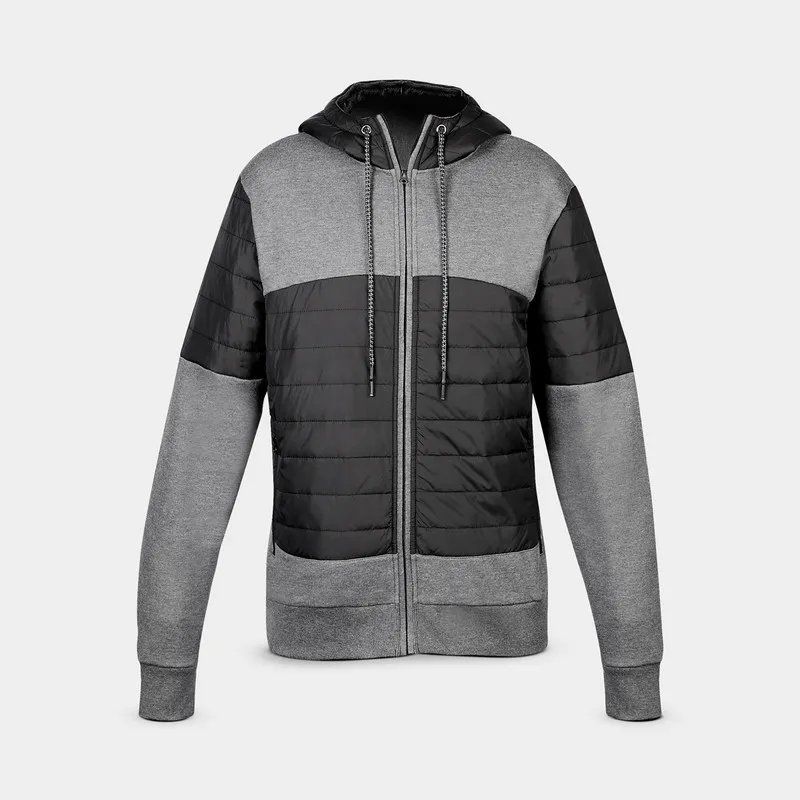 CHAMARRA DURNSTEIN GRIS Y NEGRO TALLA G
