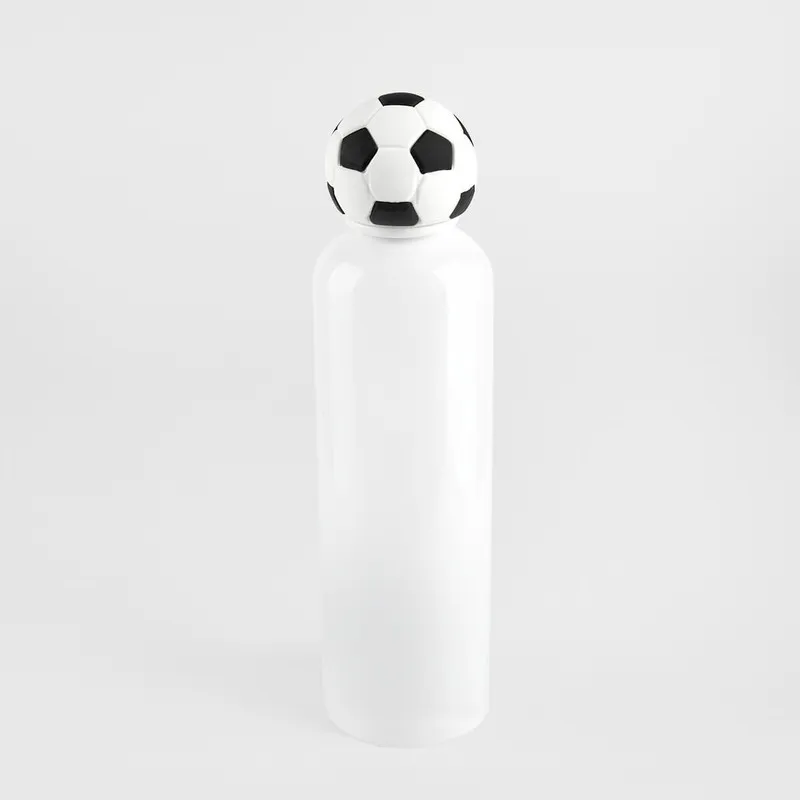 CILINDRO METALICO SOCCER BLANCO